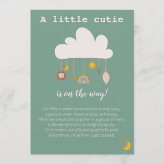 Invitación de Boho Baby Shower