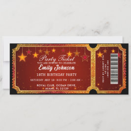 Invitación de Boleto para la Fiesta 2026