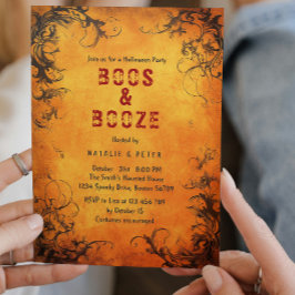 Invitación de Boos y Booze I Ivy