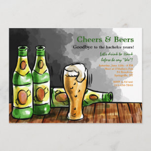 Invitación de Botellas de Cerveza