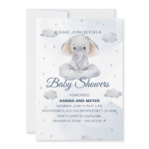 Invitación de Boy Baby Shower