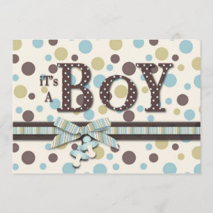 Invitación de Boy Baby Shower