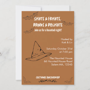 Invitación de Bruja