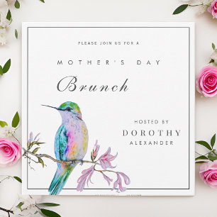 Invitación de brunch al Día de la Madre de bonito