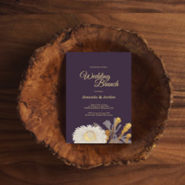 Invitación de brunch Boda de margarita