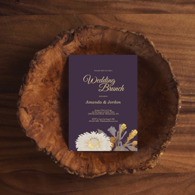 Invitación de brunch Boda de margarita (Subido por el creador)