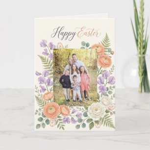 Invitación de Brunch de Bendiciones de Pascua Flor