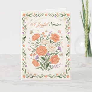 Invitación de Brunch de Bendiciones de Pascua Flor