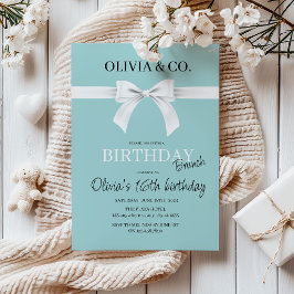 invitación de brunch de cumpleaños Desayuno en Tif