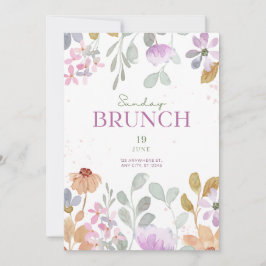 Invitación de brunch de domingo - Elegante y Perso