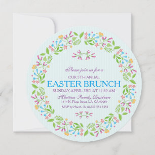 Invitación de brunch de invierno de invierno de ve