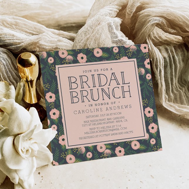 Invitación de brunch de novias en Rubor a media no (Subido por el creador)