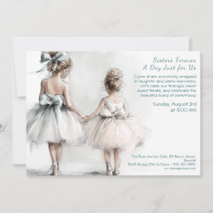 Invitación de Brunch del Día de la Hermana Elegant