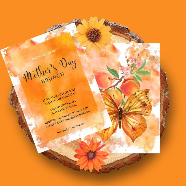 Invitación de brunch del Día de la Madre por naran (Subido por el creador)
