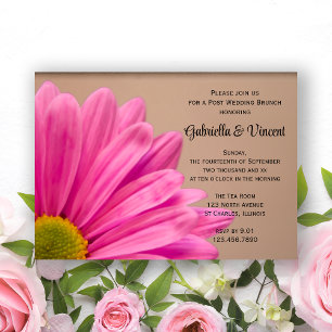Invitación de Brunch Nupcial con Margarita Rosa so