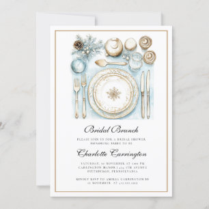 Invitación de Brunch Nupcial para las Fiestas de N