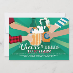 Invitación de buenos amigos y cervezas