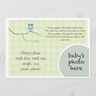 Invitación de búho