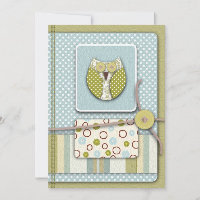 Invitación de búho (Anverso)