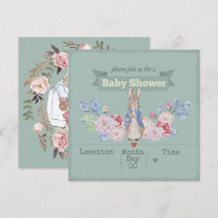 Invitación de Bunny Baby Shower