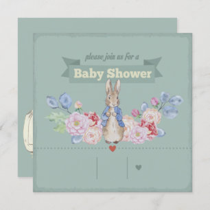 Invitación de Bunny Baby Shower