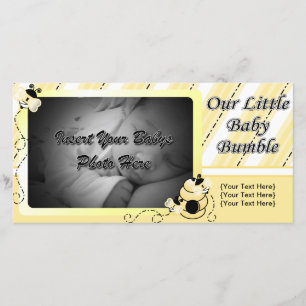 Invitación de burbujas de bebé