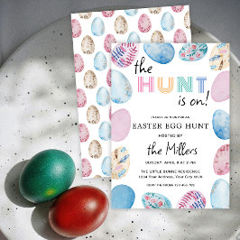 Invitación de búsqueda de huevos de Pascua