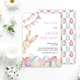 Invitación de búsqueda de huevos de Pascua de cone