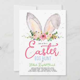 invitación de búsqueda de huevos de Pascua, Invita