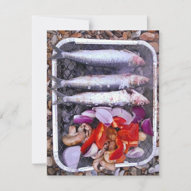 Invitación de caballa fresca (Anverso)