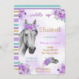 Invitación de caballo