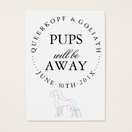 Invitación de Cachorro