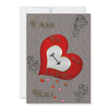 Invitación de caída cupido