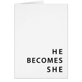 invitación de cambio de sexo : se convierte en ell