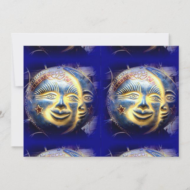 invitación de cara de sol/luna (Anverso)