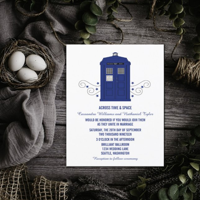 Invitación de casamiento de caja de policía v3 (Subido por el creador)