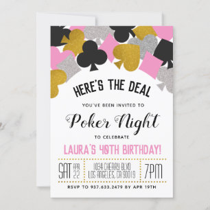 Invitación de Casino Poker