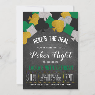 Invitación de Casino Poker