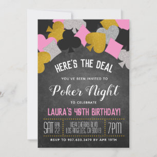 Invitación de Casino Poker