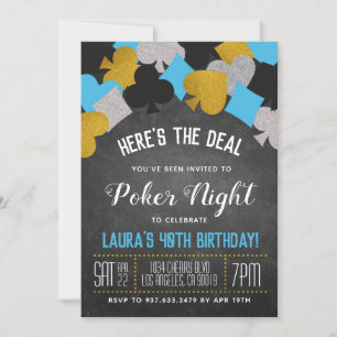 Invitación de Casino Poker