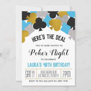Invitación de Casino Poker