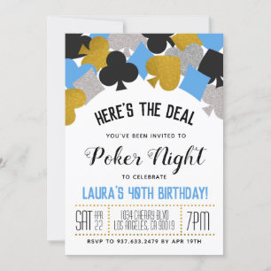 Invitación de Casino Poker