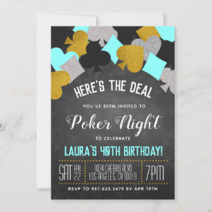 Invitación de Casino Poker