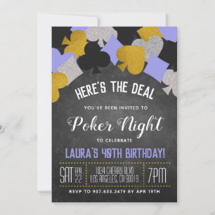 Invitación de Casino Poker