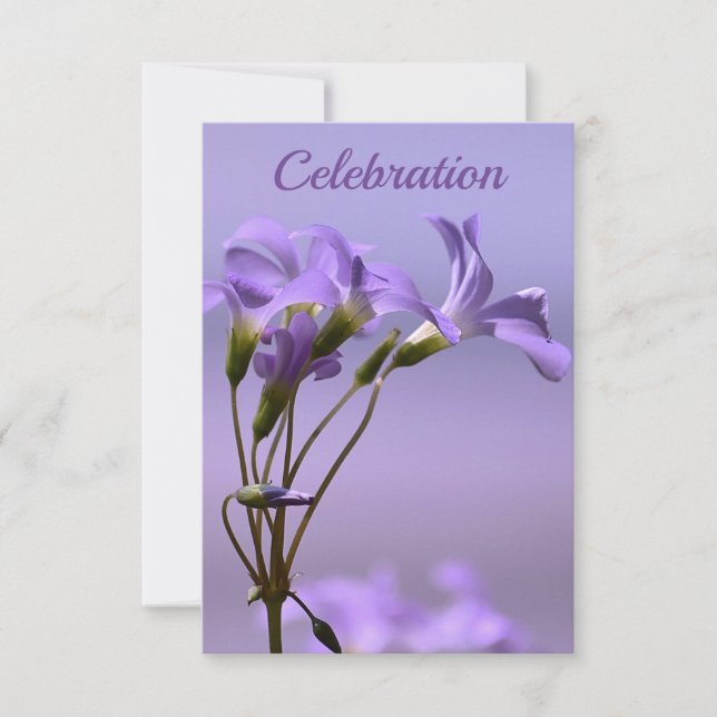 Invitación de Celebración (Anverso)