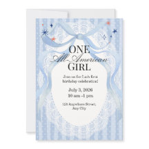 Invitación de Celebración Americana