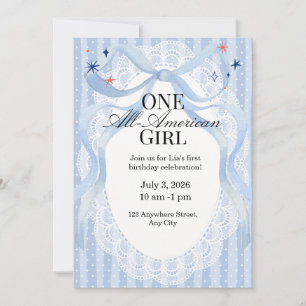 Invitación de Celebración Americana