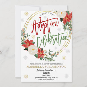 Invitación de Celebración de Adopción