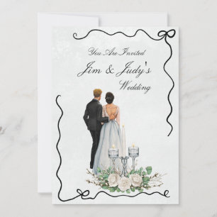 Invitación de Celebración de Boda - Juntos para Si