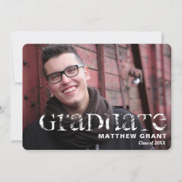 Invitación de Celebración de Graduación de Moda